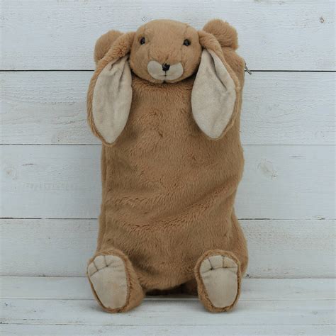 Personalised Brown Bunny Hot Water Cover Pj Case By Jomanda Softerthanasoftthing