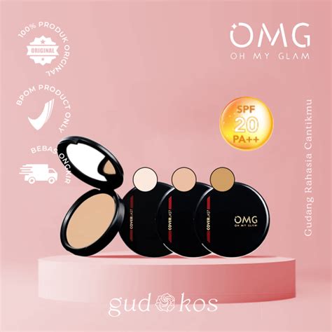 OMG Oh My Glam Coverlast Two Way Cake 12 G Bedak Padat Kontrol Minyak