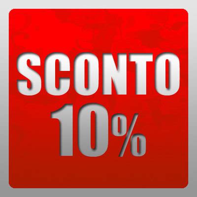 Buono Sconto GRATIS Del 10 Occasione Offerta Promozione I