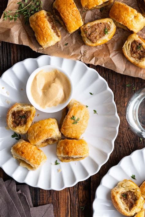 Easy Homemade Mini Sausage Rolls With Puff Pastry An Edible Mosaic