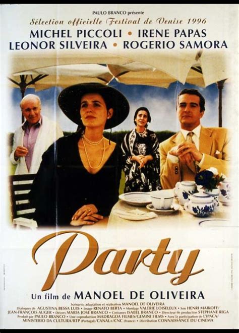 poster PARTY Manoel De Oliveira - CINESUD movie posters