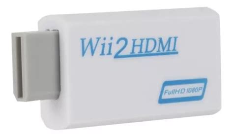 Wii Hdmi Adaptador Conversor Hdmi Para Wii Pronta Entrega