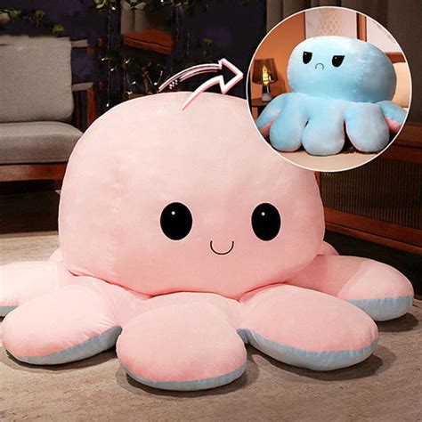 Big Octopus Doll Plush Down Cotton Pink Blue 3 Colors Apollobox