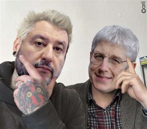 Matteo Salvini E Mario Giordano Come Fedez E Saviano Meme By Carli