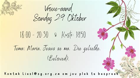 Laaste vroue-kuier van die jaar – Stellenbosch Gemeente