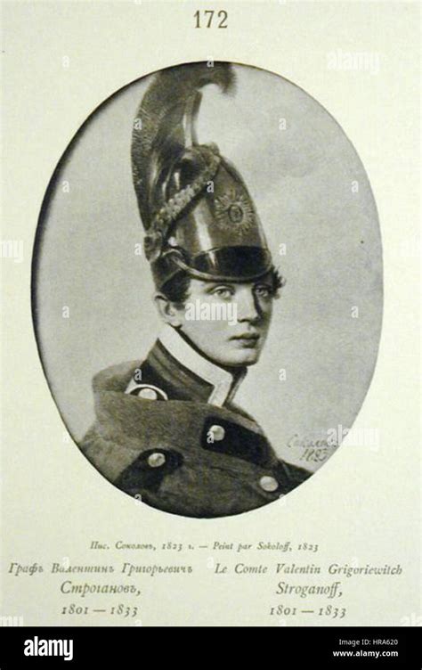 RusPortraits v5-172 Graf Valentin Grigor'evich Stroganov, 1801-1833 ...