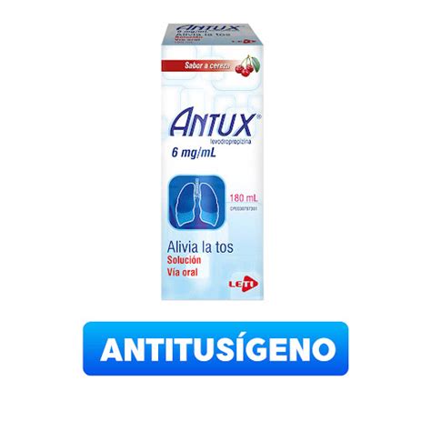 Para Que Serve O Remédio Antux - Levodropropizina Antux 0,6% Solución Oral X 180 Ml Leti 0,6% Solucion ...