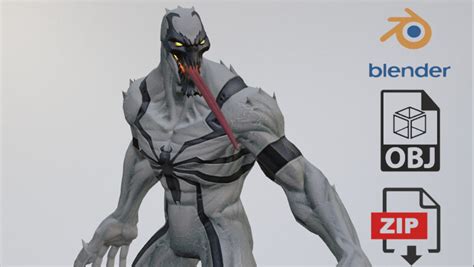 ArtStation - Anti Venom Symbiote | Resources