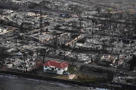 夏威夷茂宜島野火滅鎮 唯獨這棟奇蹟之屋沒事 屋主看了秒落淚 西雅圖／夏威夷 地方 世界新聞網