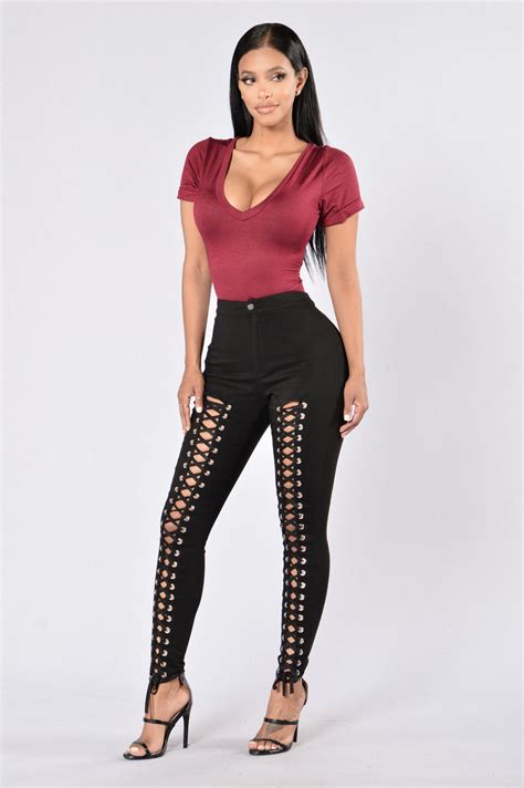 Nori Pants Black Fashion Nova Pants Fashion Nova