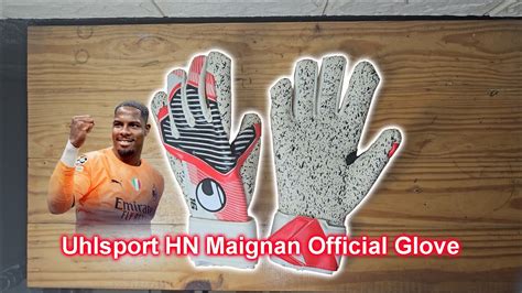 Sarung Tangan Kiper Goalkeeper Glove Uhlsport Supergrip Hn Maignan