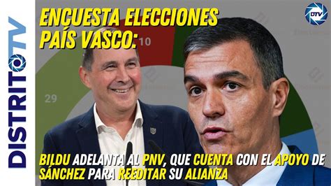 Elecciones País Vasco Bildu adelanta al PNV cuenta con el apoyo de