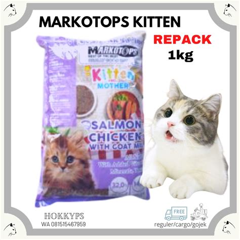 Jual Markotops Mother Kitten Makanan Anak Kucing Repack Kg Markotop