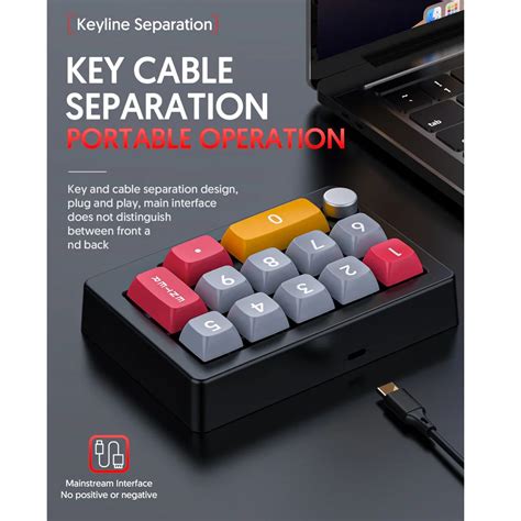 Wired Keyboard With Color Rgb Light Key Macro Programmable Gaming Keyboard Hot Swappable