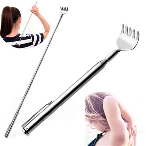 Cbt Portable Health Care Extendable Stainless Steel Back Itch Scratcher