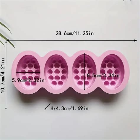 Massage Bar Soap Molds Silicone Molds Soaps Making Handmade Temu