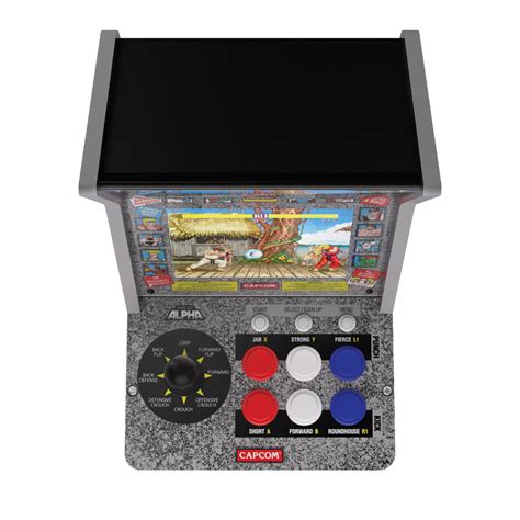 Evercade Alpha Street Fighter Bartop Arcade — Videogamesplusca