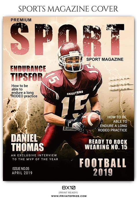 Buy Football Sports Photography - Magazine Cover templates Online ...