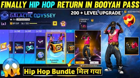 New Booyah Pass Free Fire Hip Hop Bundle Box Opening Booyah Pass