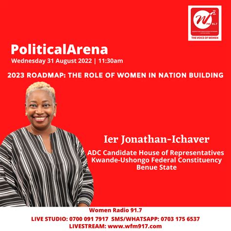 2023 Roadmap The Role Of Women In Nation Building WFM 91 7