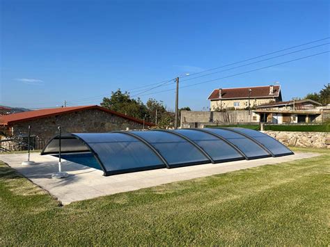 Cobertura Baixa Para Piscina Em Braga Tecnyvan Portugal