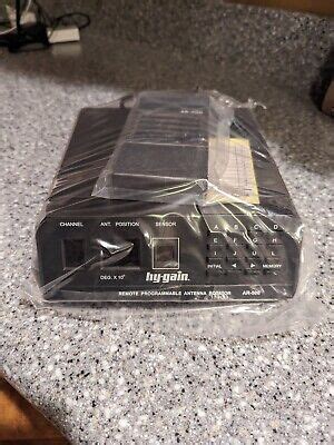 NOS Hy Gain AR 500 Remote Programmable Antenna Rotator Controller Unit