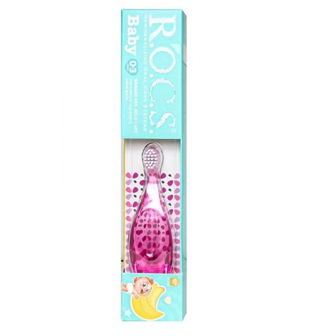 Rocs Baby 0 3 Yaş Muz Tadında Diş Macunu 45g + Diş Fırçası Seti
