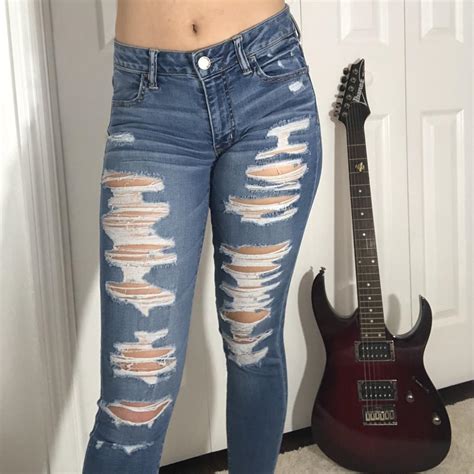 American Eagle Super Super Stretch Jeggings Good Depop