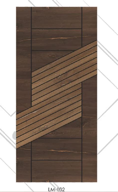 Interior LM 102 Rectangular Wooden Laminated Door For Apartment At Rs