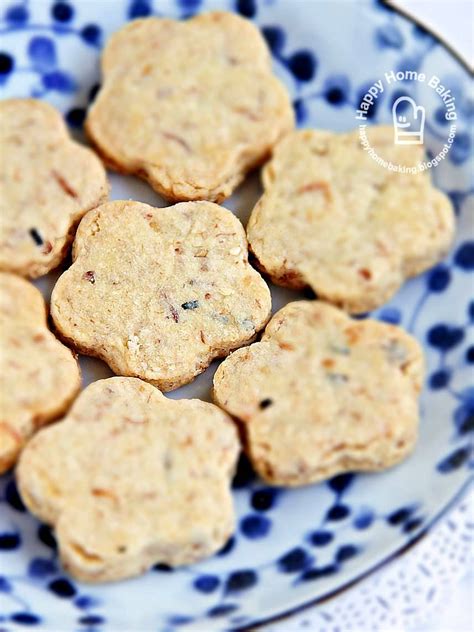 Happy Home Baking Pork Floss And Sesame Seeds Cookies