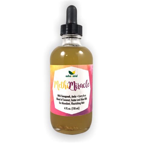 Methi Miracle Hair Oil Fenugreek Hair Oil Amla Oil Hair Growth