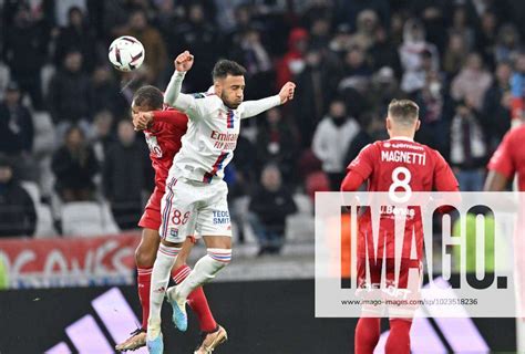 Corentin Tolisso Lyon Vs Steve Mounie Brest FOOTBALL Olympique