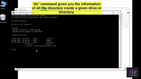 How To Delete A Folder Or Directory Using Command Prompt For Windows