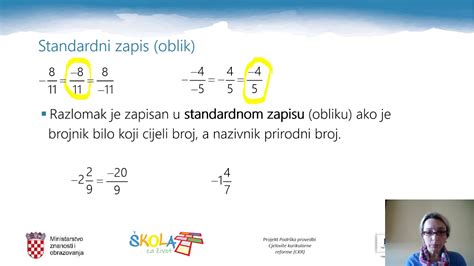 Matematika 6. r. - Pozitivni i negativni racionalni brojevi - YouTube