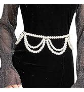 Amazon Nicute Plus Size African Waist Chain Beads Layered Belly Chain Stretchy Beach Bikini