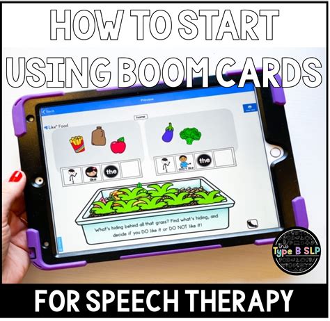 How To Use Boom Cards In Speech Therapy The Type B Slp