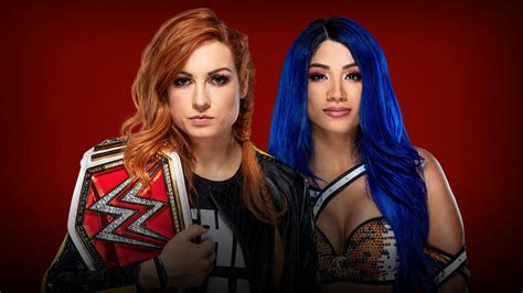 Raw Women's Champion Becky Lynch vs. Sasha Banks (Hell in a Cell Match ...