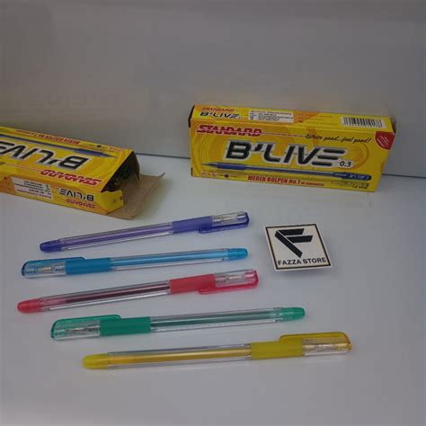 Jual Standard B Live 0 3 Pulpen Shopee Indonesia