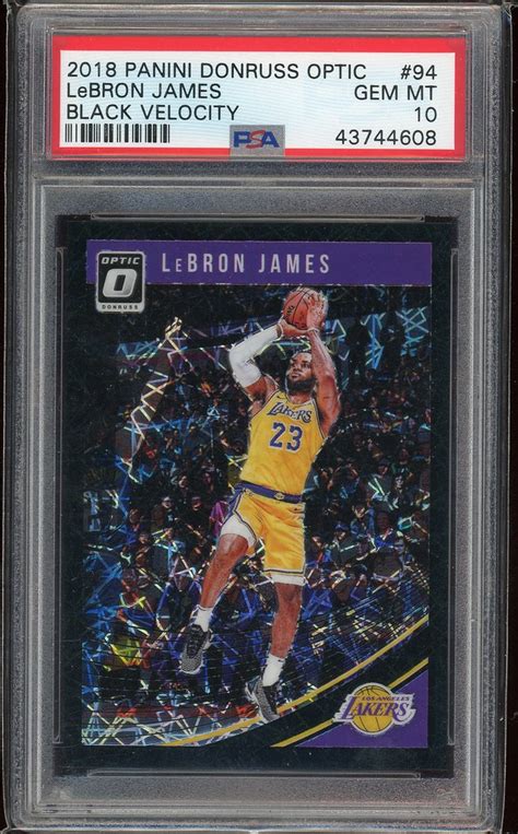 2018 Donruss Optic Lebron James Black Velocity 39 Flickr