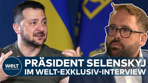 Exklusiv Interview Russen Werden Schw Cher Wolodymyr Selenskyj Im