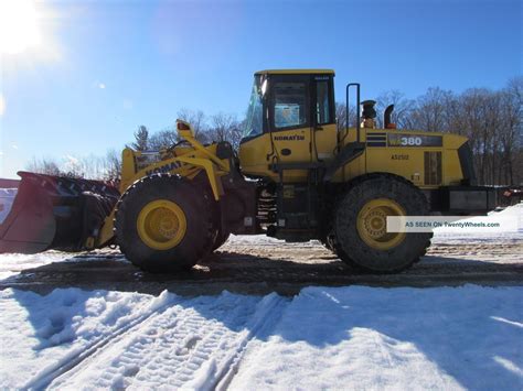 2005 Komatsu Wa380 - 5l Wheel Loader