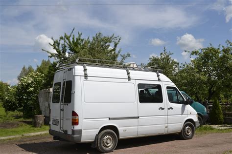 Багажник на крышу — Mercedes-Benz Sprinter (1G), 2,9 л, 1999 года ...