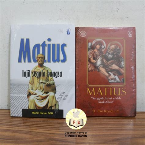 Jual PAKET BUKU TAFSIR INJIL MATIUS 2 BUKU Shopee Indonesia