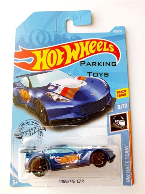 Hot Wheels Corvette C7 R Hw Race Team Caja L 2019 Meses Sin Intereses