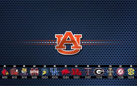 Auburn Tigers Football 2015 Schedule Wallpaper Wde