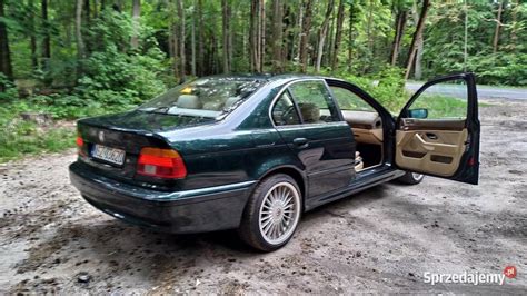 BMW E39 lift 520d beżowa skóra felgi 18 zamiana Olsztyn Sprzedajemy pl