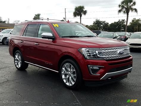 Ruby Red Metallic 2019 Ford Expedition Platinum 4x4 Exterior Photo