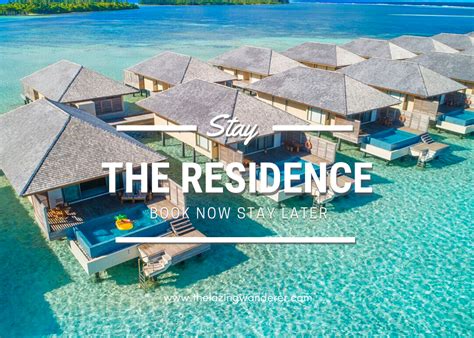 Best Resorts In Maldives The Residence The Lazing Wanderer