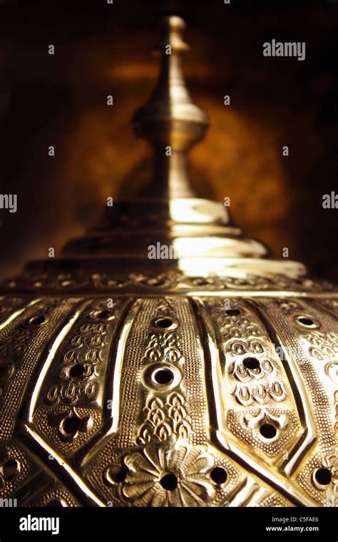 Moroccan Copper Craft Details Stock Photo Alamy