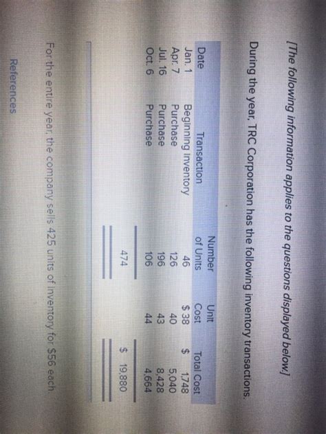 Solved 6 4 Part 3 3 Using Weighted Average Cost Calculate Chegg